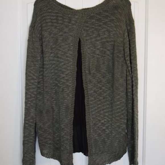 EN CRÈME Knitted Sweater Tunic Long Sleeves Shirt - Picture 2 of 5